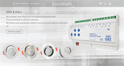 Desktop Screenshot of luxvenum.com